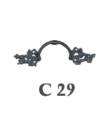 Дръжки за мебели месинг C29РАЗПРОДАЖБА-65%