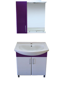 Мебел за баня ПВЦ д.шкаф55см,горен шкаф68см,цвят Р05 РАЗПРОДАЖБА