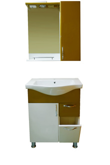 Шкаф за баня PVC68см4к.старо злато-30%